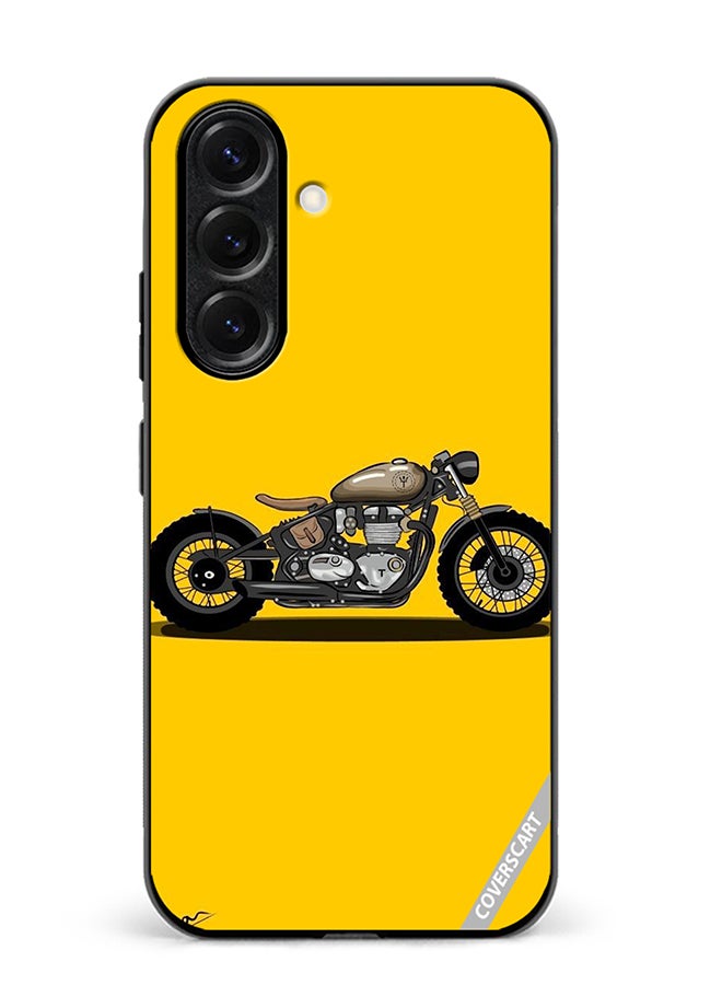 Protective Case Cover For Samsung Galaxy A56 Bike Design Multicolour