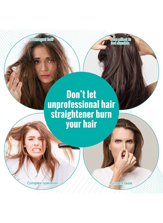 Sefudun كريم تصحيح البروتين لتنعيم الشعر، كريم تنعيم الشعر بالحرير واللمعان، كريم تنعيم الشعر بالكولاجين المغذي والسريع، للشعر الكثيف والمجعد وغير المنضبط، لإصلاح الشعر التالف - Image 5