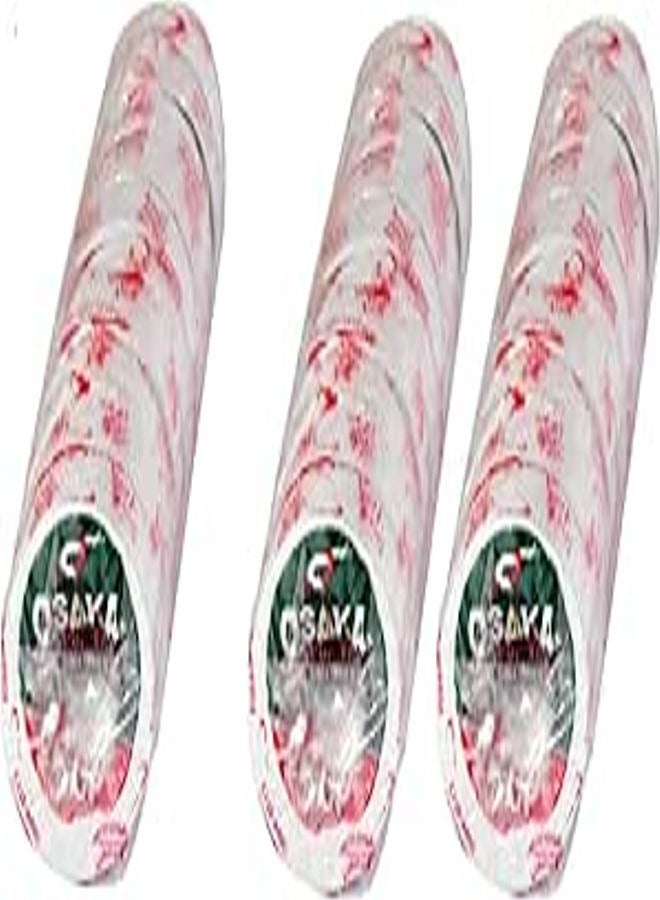 OSAKA Bundle of 3 White Cricket Ball Tape Tennis Ball Tape Pack of 10 Roll. - Image 1