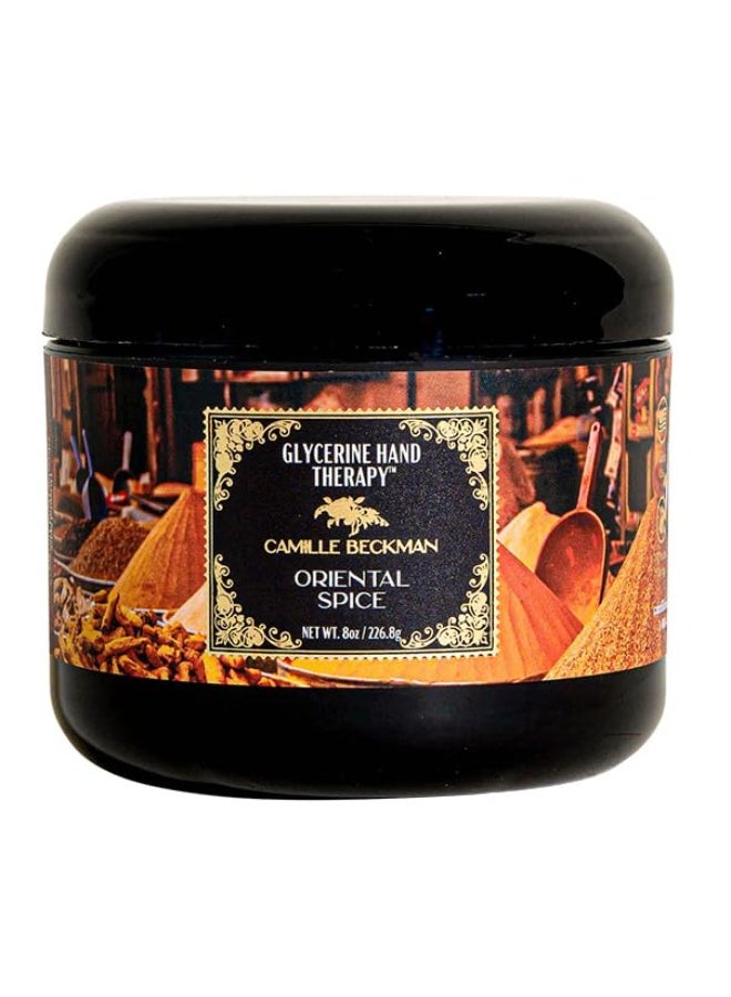 Camille Beckman Glycerine Hand Therapy Cream, Oriental Spice, 8 Ounce - Image 1