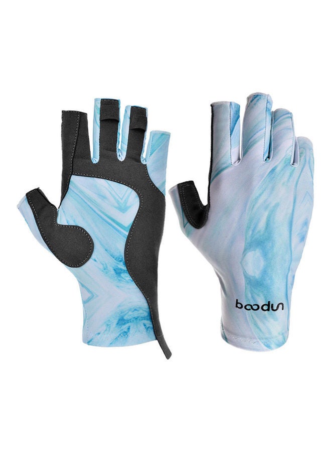 نيبمينينت Anti-Skid Super Elastic Half Finger Fishing Glove 30x3x16سم - Image 1