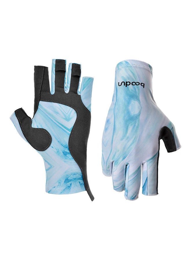 نيبمينينت Anti-Skid Super Elastic Half Finger Fishing Glove 30x3x16سم - Image 3