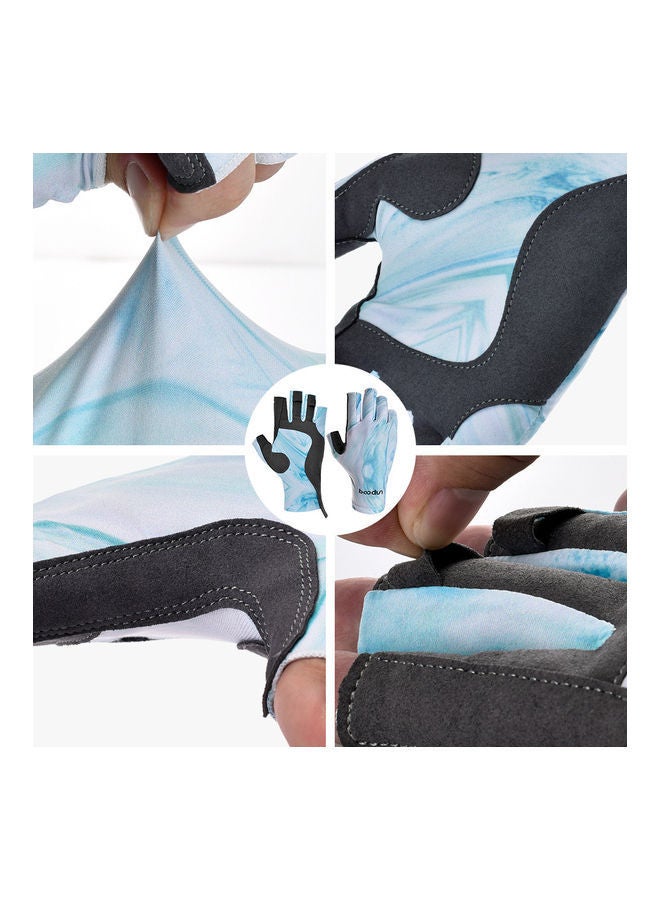 نيبمينينت Anti-Skid Super Elastic Half Finger Fishing Glove 30x3x16سم - Image 5