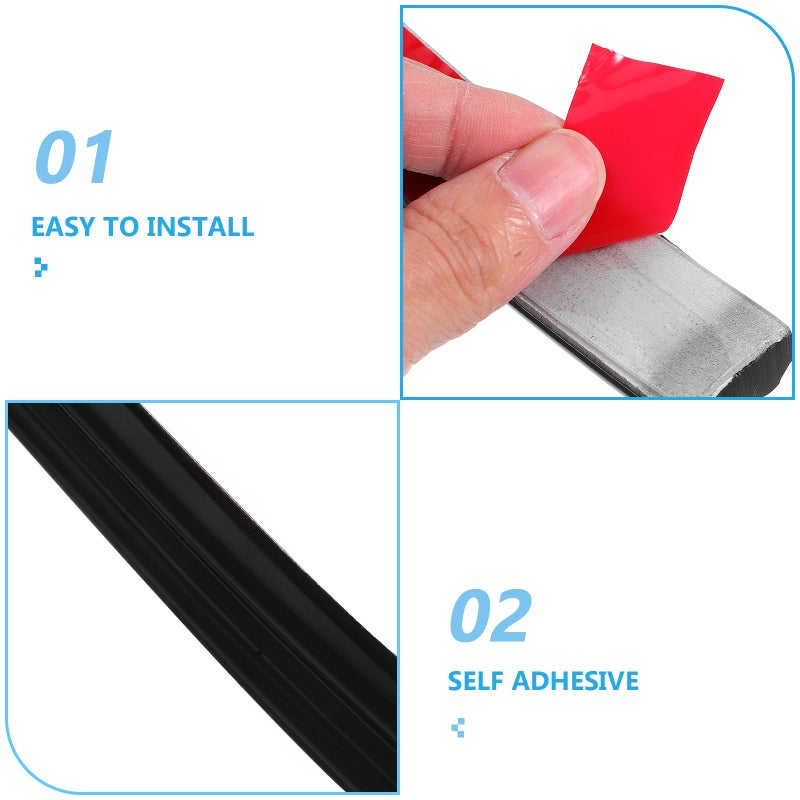 PVC Self Adhesive Decorative Trim Mirror Edge Flexible Wall Molding Installation for Home Door Frame Window Trim - Image 3