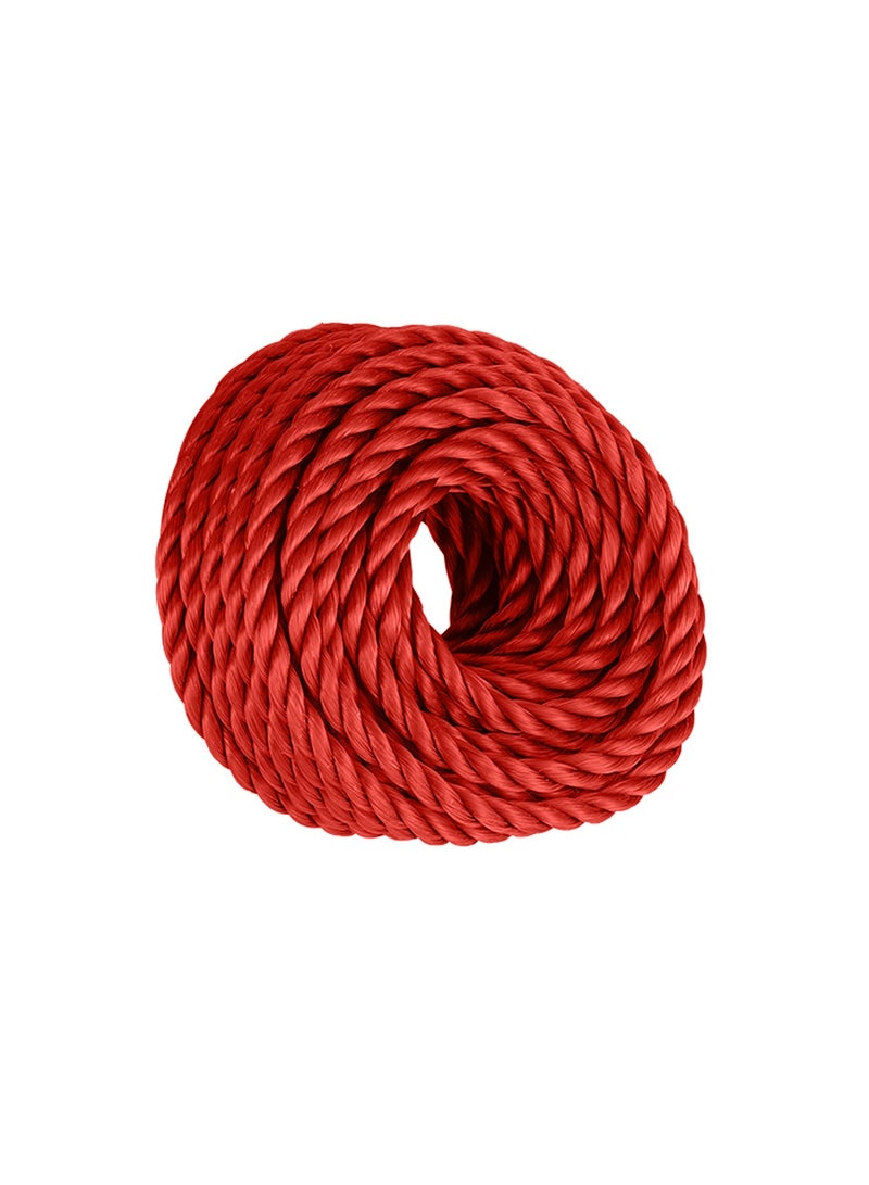 LAWAZIM PE Rope - 8mmx10m - Braided Polyester Rope with UV and Corrosion Resistance - Easy to Knot and Handle - Ideal for Bundling, Securing, and General Household Use - Image 1