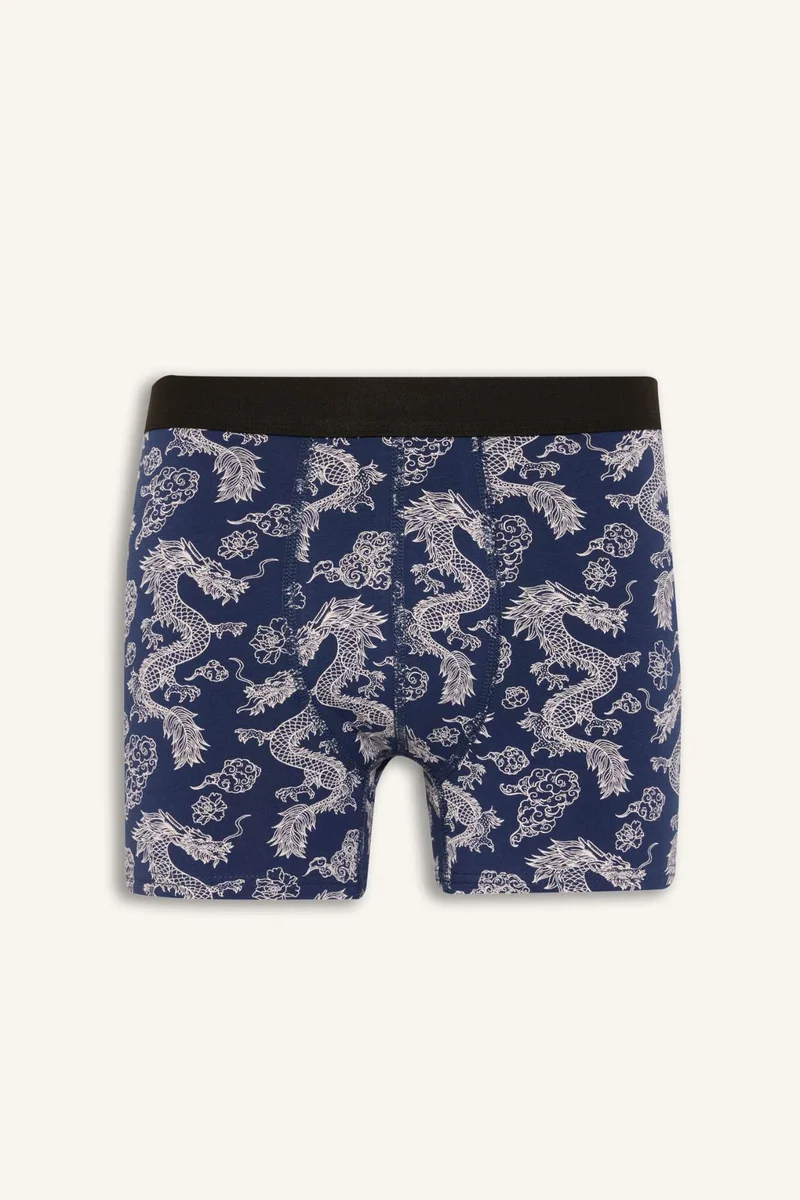 ديفاكتو Regular Fit Animal Print 3 Piece Boxers