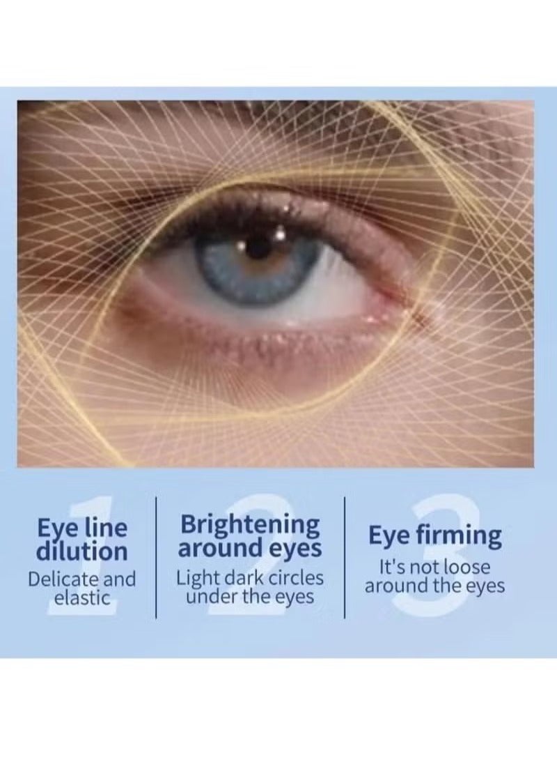 OCHEAL Anti Wrinkle Eye Cream for Dark Circles and Puffiness Reduce Fine Lines and Wrinkles with Electric Applicator Anti Aging Line Smoothing Skin Care Treatment Daily Wrinkle Cream 20g - Image 4