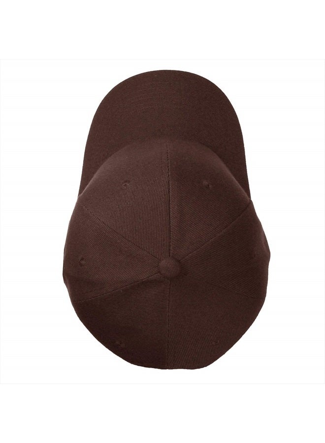 Falari Baseball Cap Adjustable Size for Running Workouts and Outdoor Activities All Seasons (1pc Brown) - Image 4