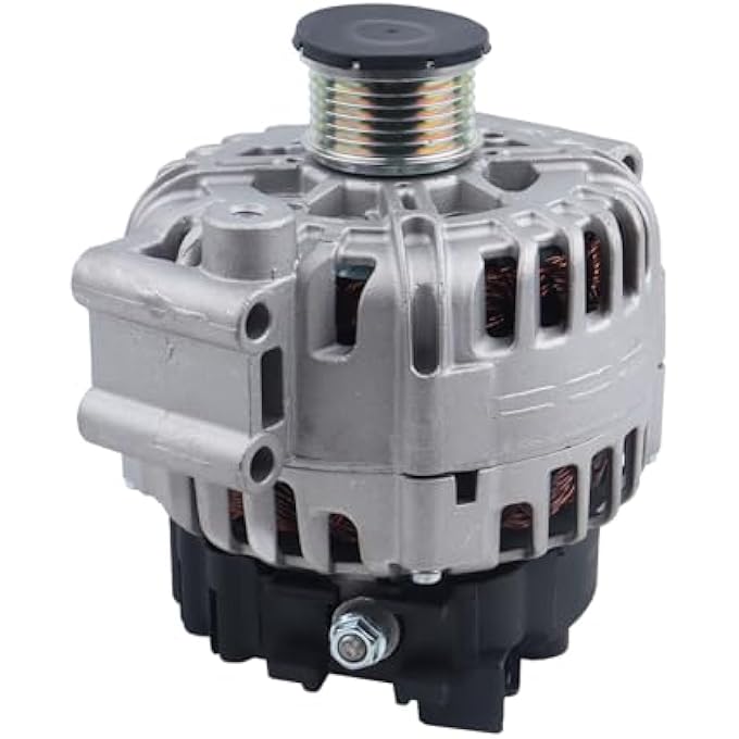FEIDKS 11301 Alternator Compatible with BMW 128i 2008-2013 3.0L BMW 323i 2007-2009 2.5L BMW X3 2007-2009 3.0L 180AMP 12V, Replace# 11301N 12317550968 12-31-7-550-968 - Image 3