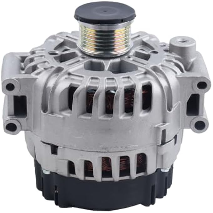 FEIDKS 11301 Alternator Compatible with BMW 128i 2008-2013 3.0L BMW 323i 2007-2009 2.5L BMW X3 2007-2009 3.0L 180AMP 12V, Replace# 11301N 12317550968 12-31-7-550-968 - Image 2