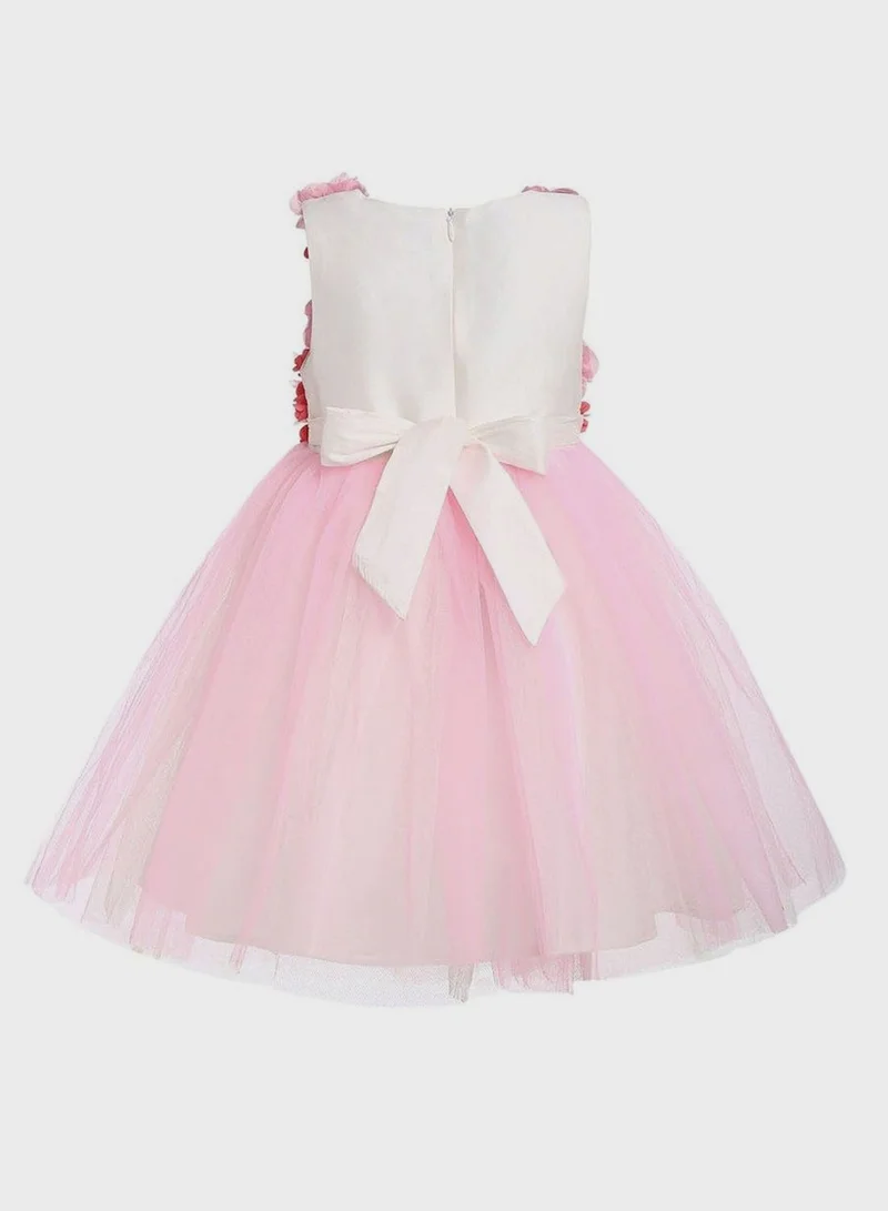 A Little Fable Kids Pearl Blossom Dress