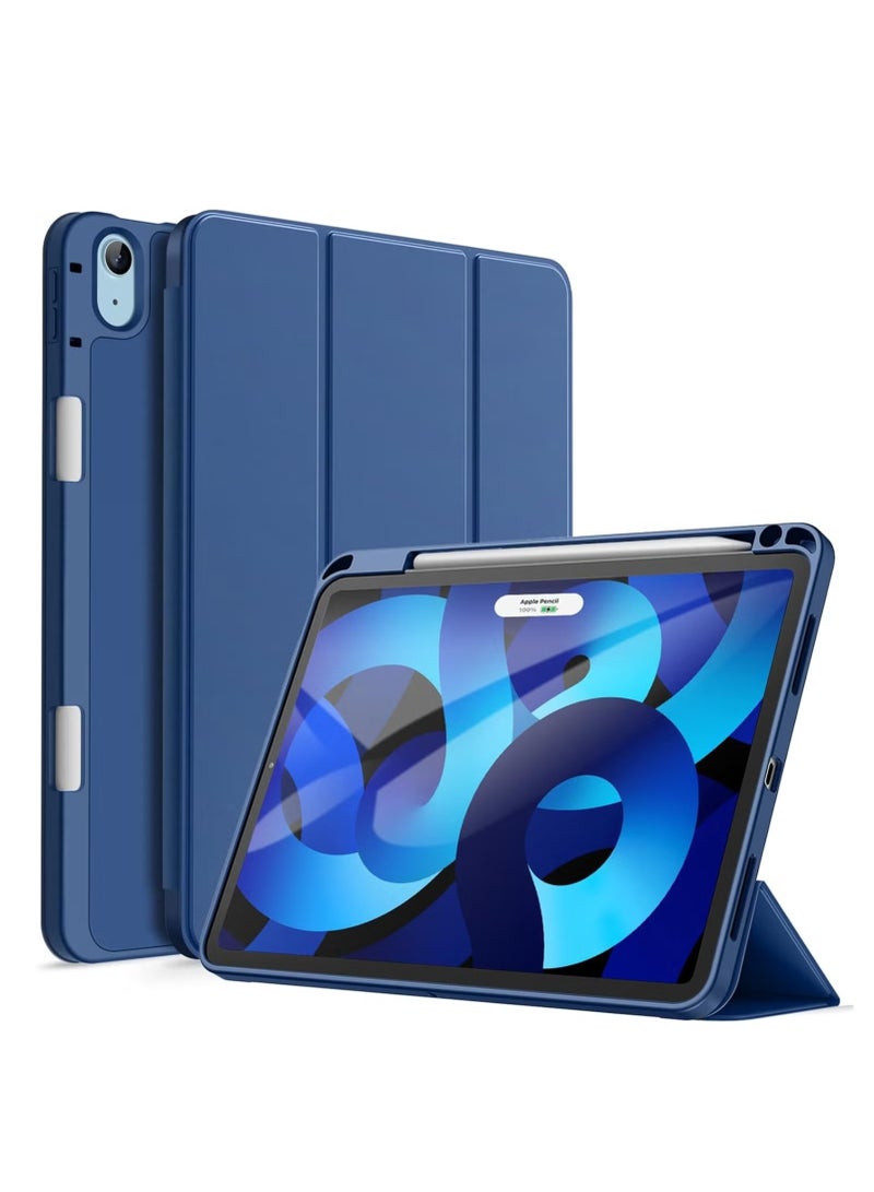 TIGER iPad Air 11-inch M2 2024 6th Generation Case with Pencil Holder, Silicone Magnetic Cover, Slim Tablet Protection for iPad Air 11-inch M2 6th Generation - Image 1