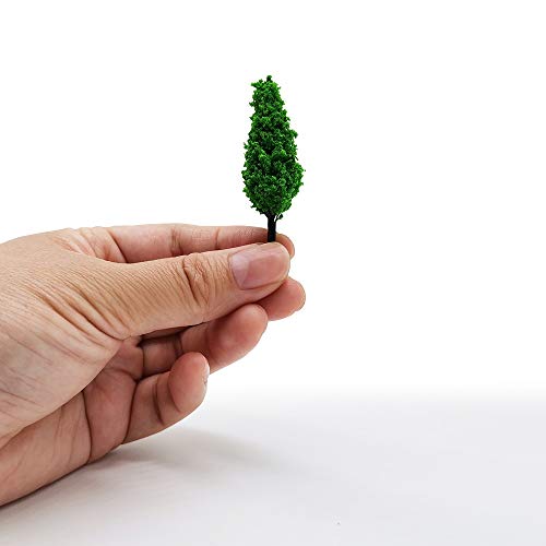 Nonebranded Miniature Trees and Bushes Model Trees Diorama Trees Woodland Scenic Train Scenery Railroad Architecture Fake Trees for DIY Crafts Landscape, 40 PCS by Baryuefull - Image 5
