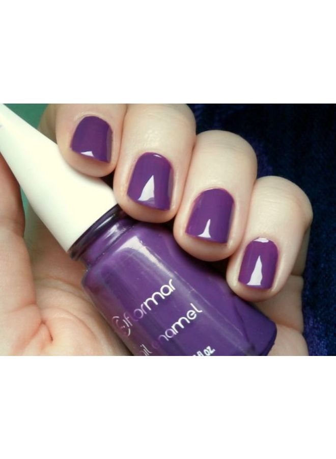 flormar Shiny Nail Enamel 410 Lavender Dreams-Bright Color - Image 3