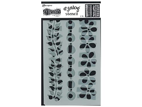 Ranger Dyan Reaveley's Dylusions Dyalog Stencil-Border - Image 4