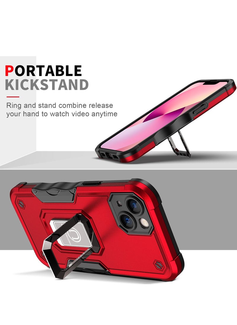 GULFLINK Back Cover Phone Protect Case For Apple iPhone 14 Red  - Image 4