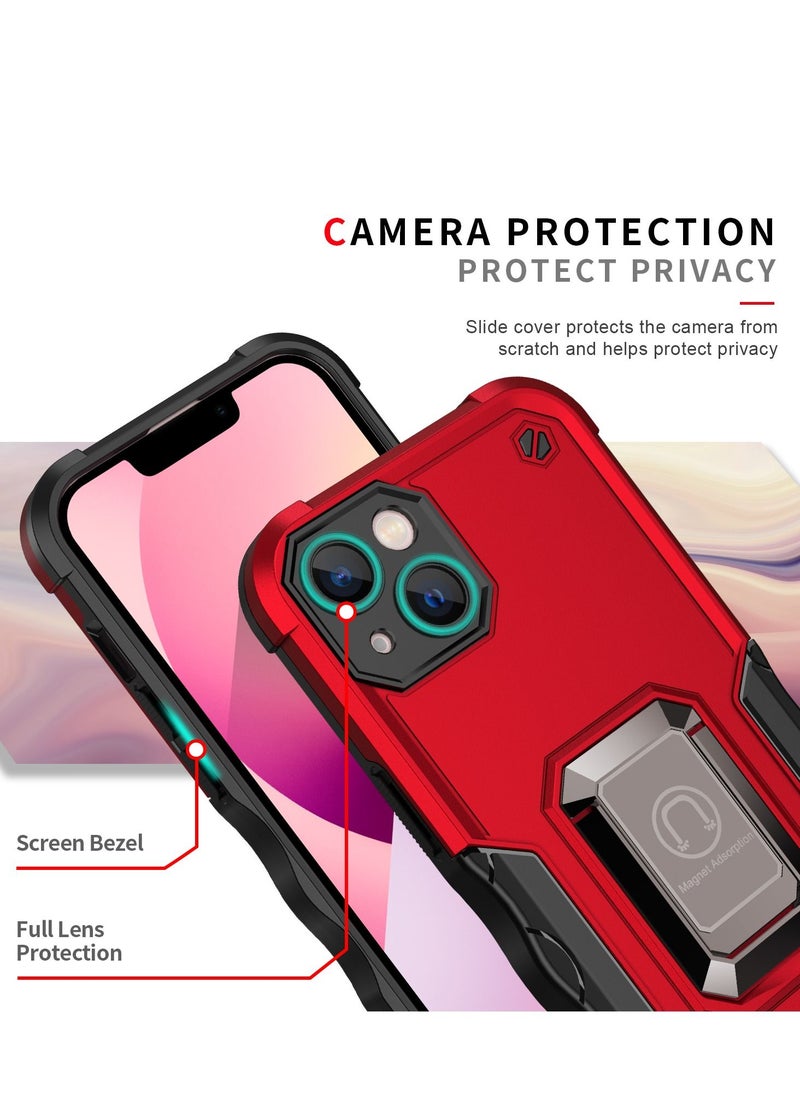 GULFLINK Back Cover Phone Protect Case For Apple iPhone 14 Red  - Image 3