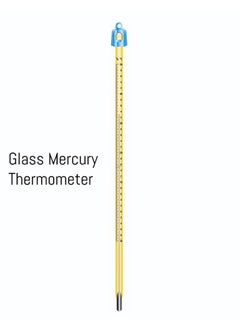 King Mariot 2 Pcs Lab-grade Borosilicate 3.3 Heavy Duty Graduated Glass Thermometer | 12 inch (30cm) | -10℃ to 110℃ Range | Protective Case | Ideal for Chemistry Biology Physics Laboratory Experiments  - Image 2