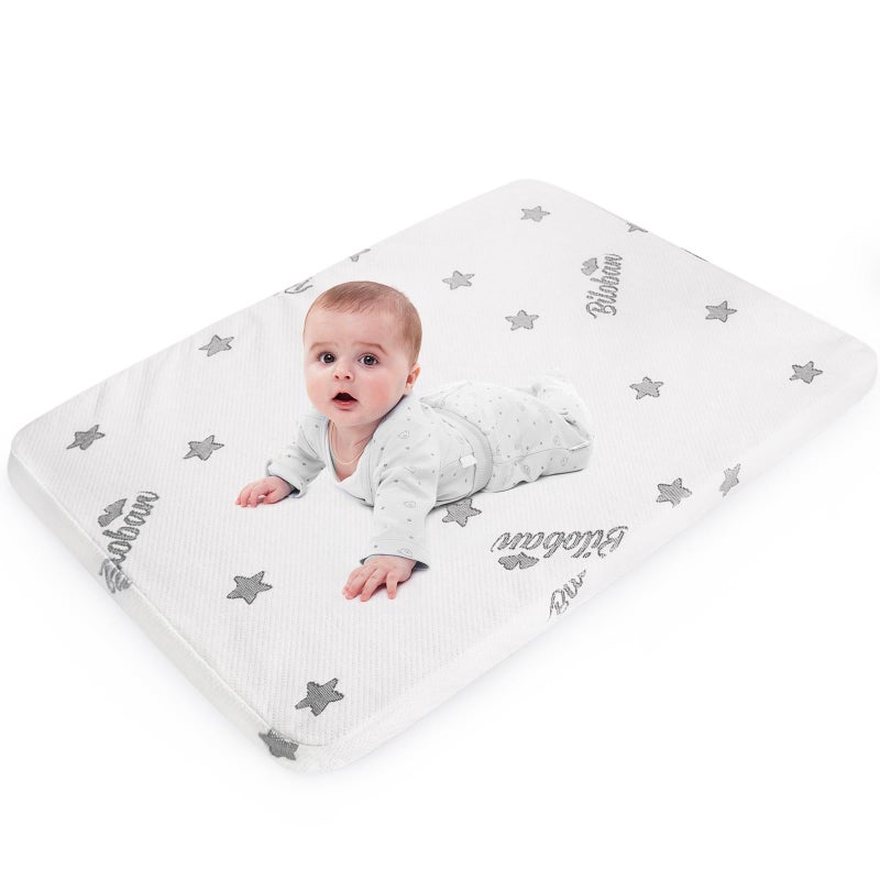 Bassinet Mattress Pad 25 x 365 Fits Dream On Me NestZodiakZoom Portable Pamo Babe Deluxe and Baby Trend Deluxe Portable Waterproof Breathable Soft Baby Foam with Removable Zippered Cover