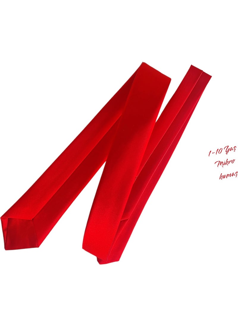 Algitsin OLA - Algitsin Children's Tie Red 1-12 Years - Image 1