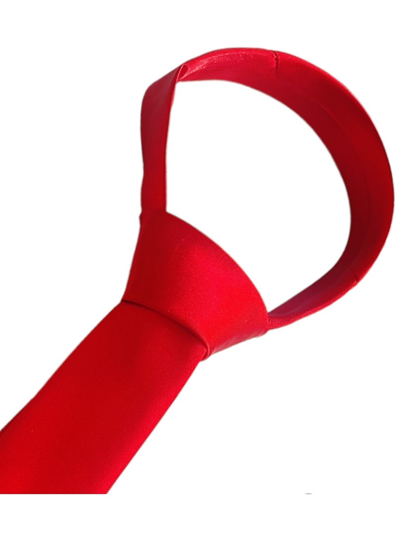 Algitsin OLA - Algitsin Children's Tie Red 1-12 Years - Image 1