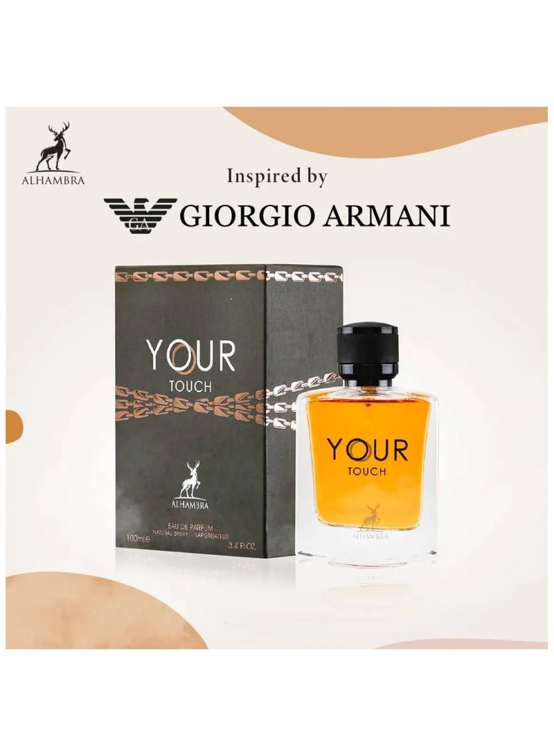 MAISON ALHAMBRA Your Touch For Men EDP 100ml - Image 4