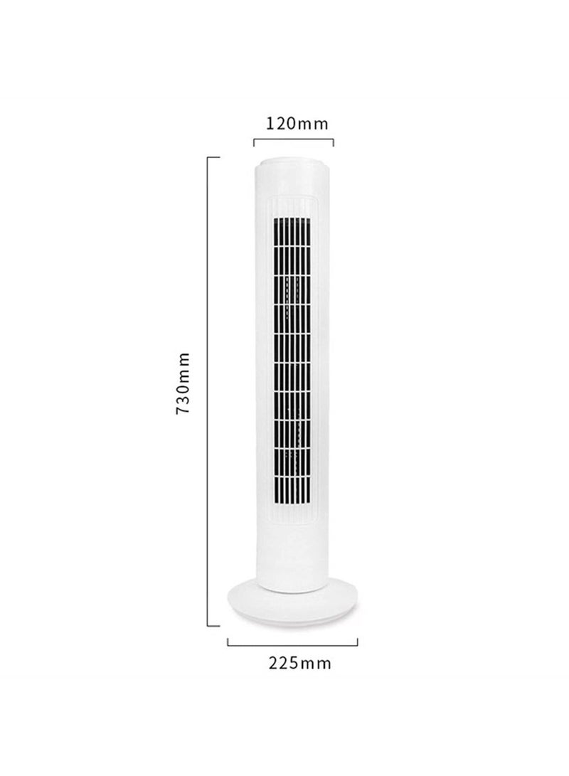 دينكس مروحة برجية، مروحة عمودية عاكسة لتكييف الهواء، تبريد صيفي، مروحة عمودية بدون أوراق، تصميم بدون شفرات، محمولة، مروحة أرضية للمنزل والمكتب، DX2537 - Image 5