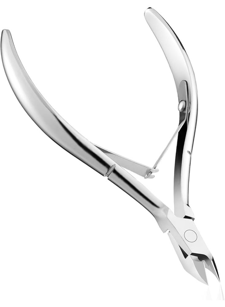 Cuticle Remover Cutter Stainless Steel Nipper Professional Sharp Fingernail Toenail Clipper Nail Scissors Dead Skin Remover Nail Care Tool For Manicure Pedicure Tools 1PC - Image 2
