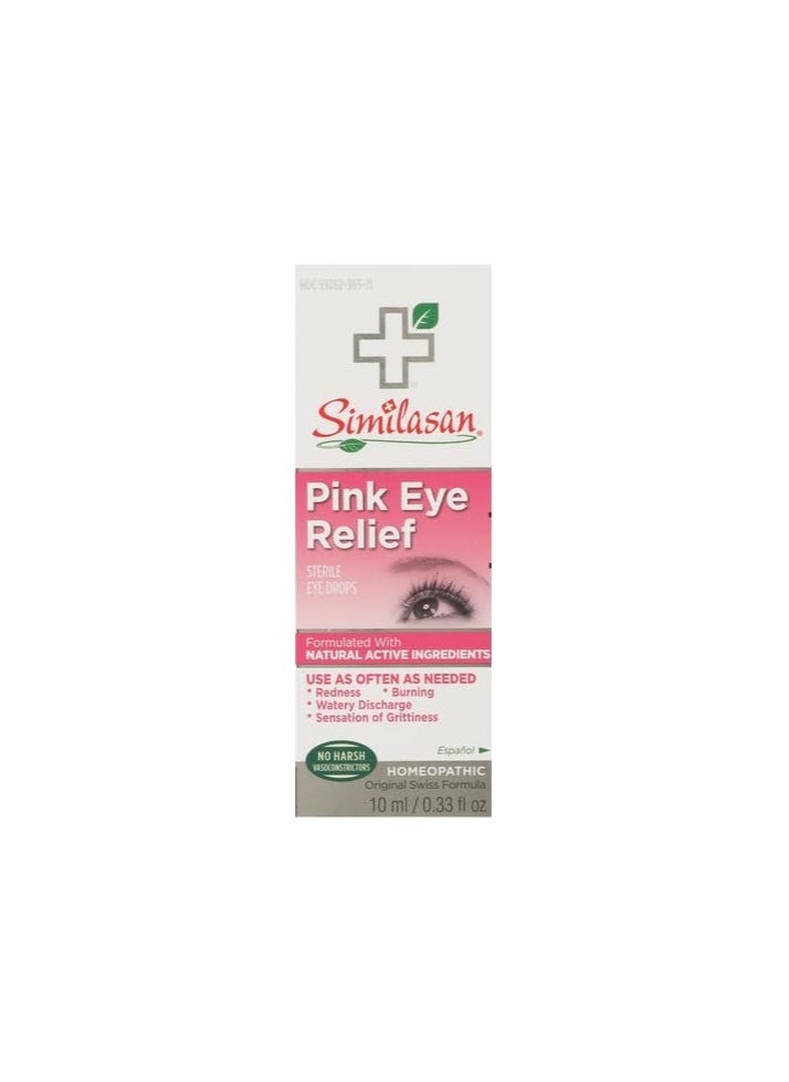 Similasan - Pink Eye Relief Eye Drops 10ml - Image 1