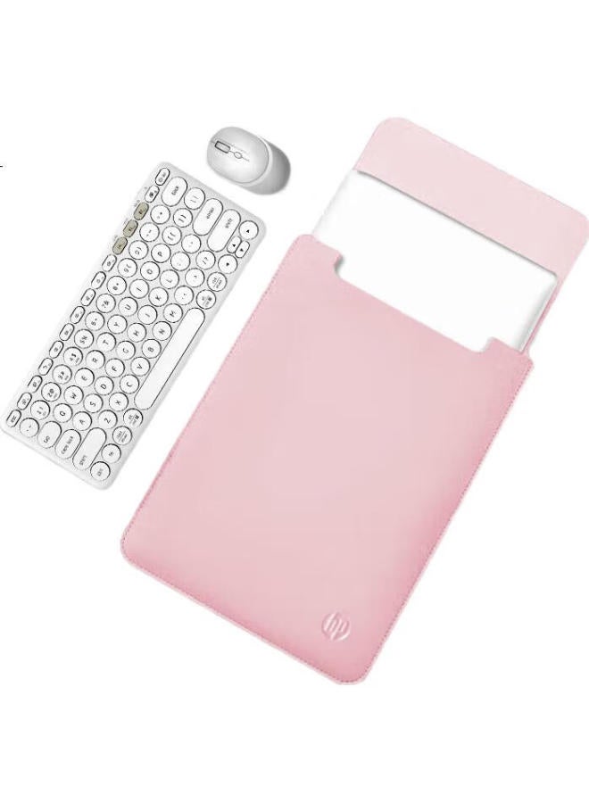 HP Hp Pack T 11-Inch Laptop Sleeve, Slim And Minimalist Laptop Inner Bag, Suitable For Tablets, Apple, Xiaomi, Lenovo, Huawei, Business Trip, Pink - Image 3