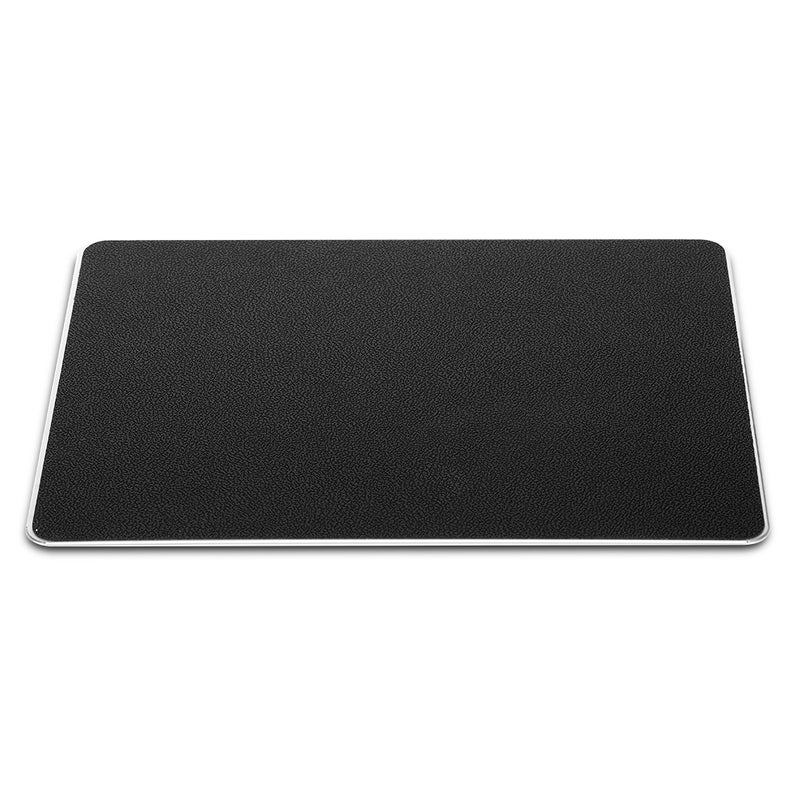 Office Pad 230x180mm Aluminum Alloy Material - Delicate Smooth Surface with Low Sliding Resistance Metal Mat for Office Desktop Use - Image 3