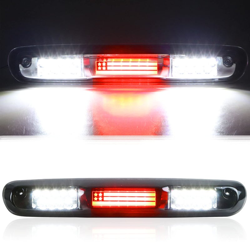 Tresound LED Third 3rd Brake Light for 2007-2013 Chevy Silverado GMC Sierra 1500 2500 3500 HD Classic, Rear Cargo Lamp High Mount Stop light - Image 1