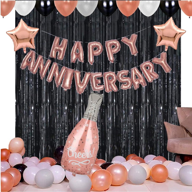 TOYXE Party Decoration Set 46 Pcs (ANNIVERSARY) - Image 5