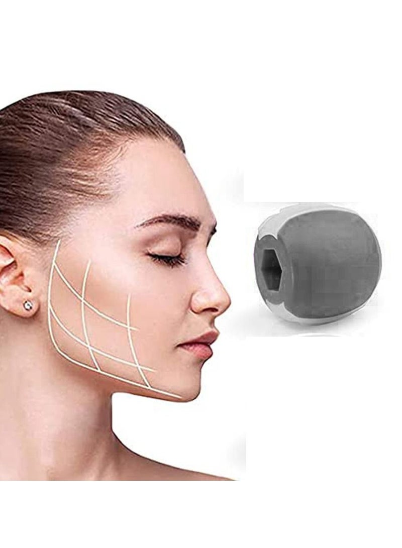Jawline Exerciser Tool Men Women Double Chin Reducer for Face Fat Reducer Jaw Exerciser Jawline Shaper Slim and Tone Your Face Neck Jaw Liner