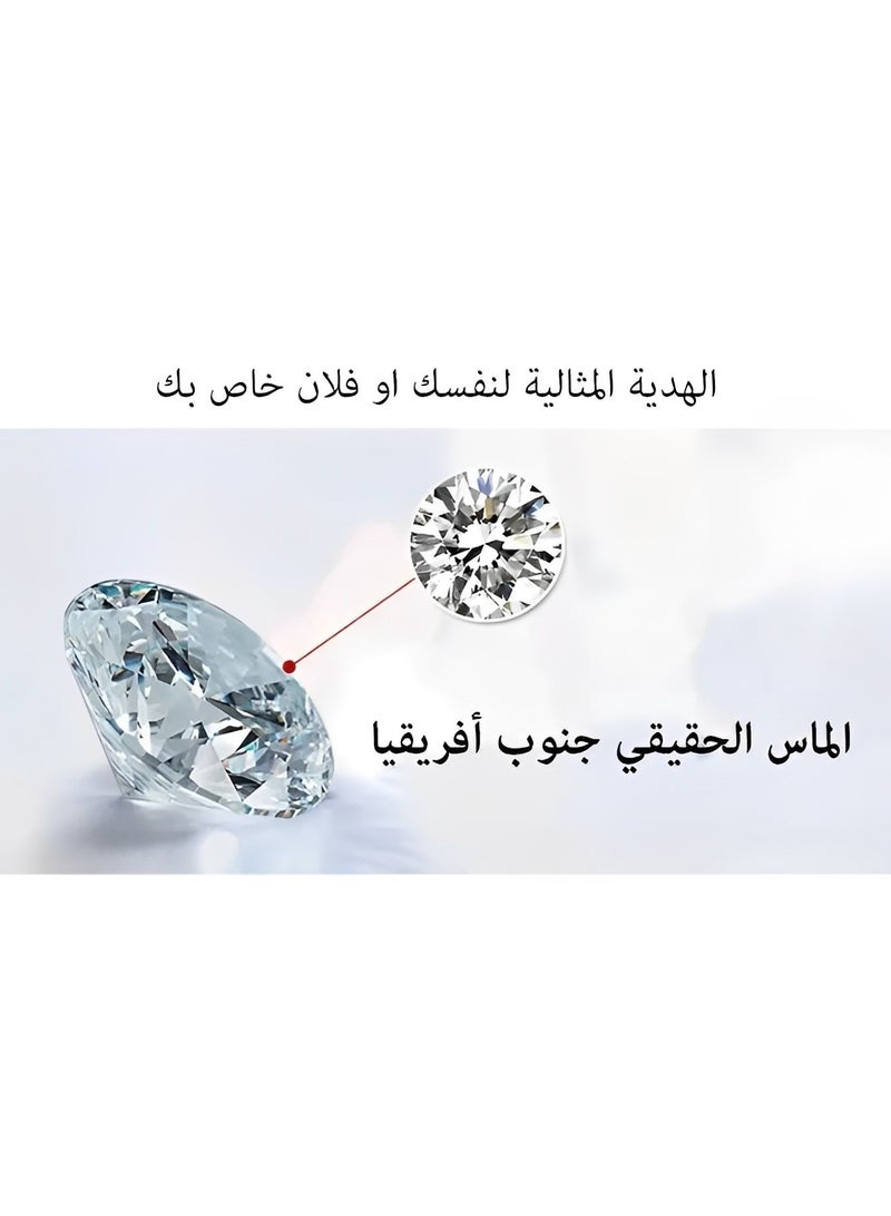 ريوكل خاتم نسائي مع زهور مفتوحة عتيقة، خاتم كريستالي مقلد من الألماس وخاتم مقطوع بشكل دائري، هدايا مجوهرات لأعياد الميلاد والذكرى السنوية للزواج - Image 5