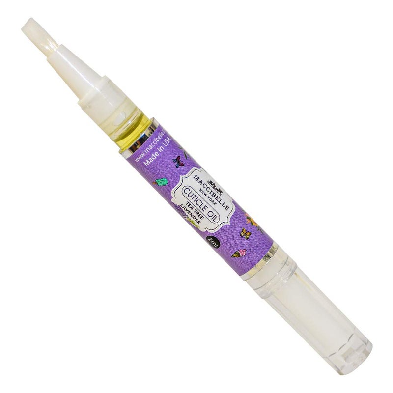 maccibelle Maccibelle Lavander Pure Cuticle & Nail Oil Pen 2ml Heals Dry Cracked Cuticles. - Image 3
