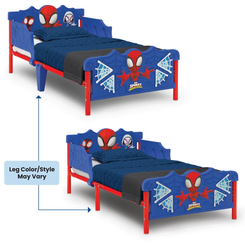 Delta Children Spidey and His Amazing Friends 3D Toddler Bed, Blue - Image 4