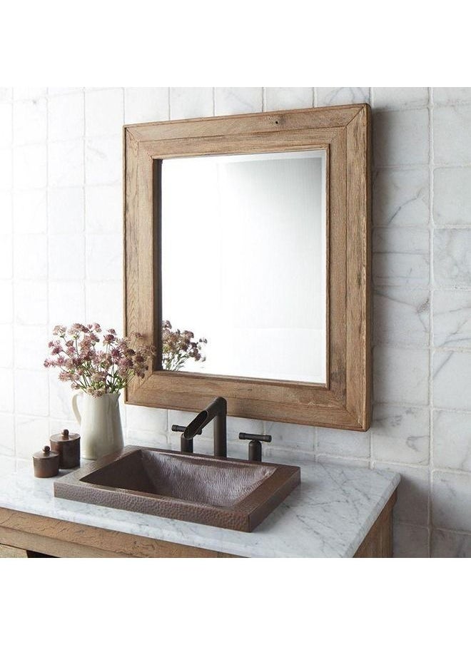 Art Wood wall mirror 