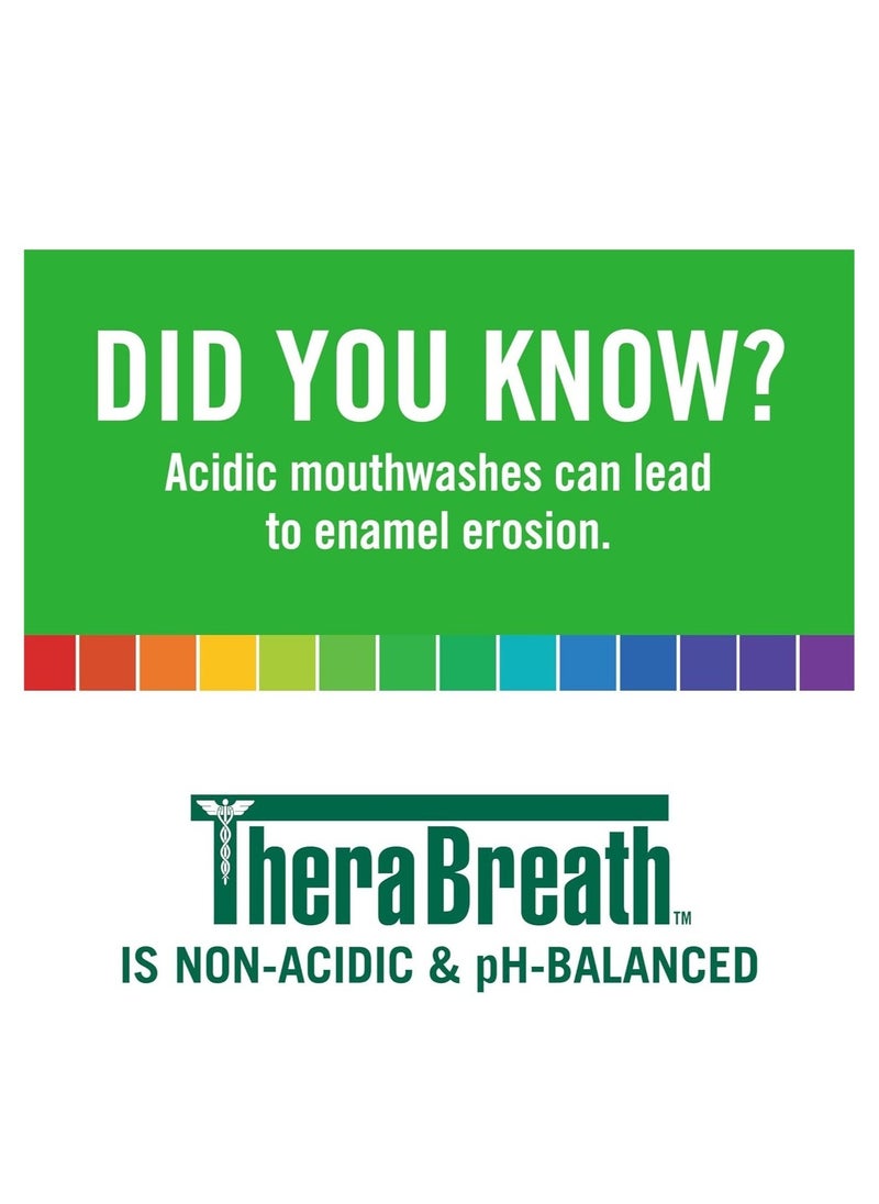 The Breath Co. The Breath Co fresh breath dentist formulated oral rinse mild mint 500 ml  - Image 3