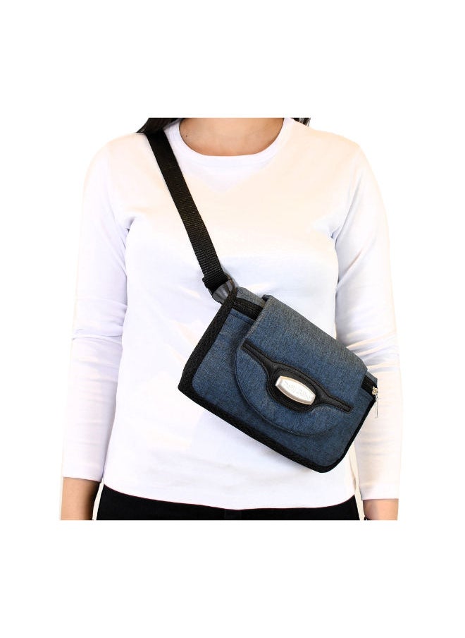 Petit bebe - Diaper bag premuim go dark blue - Image 1