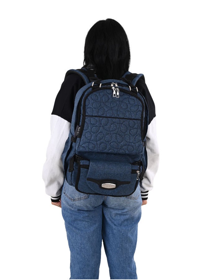 Petit bebe - Diaper bag premuim go dark blue - Image 1