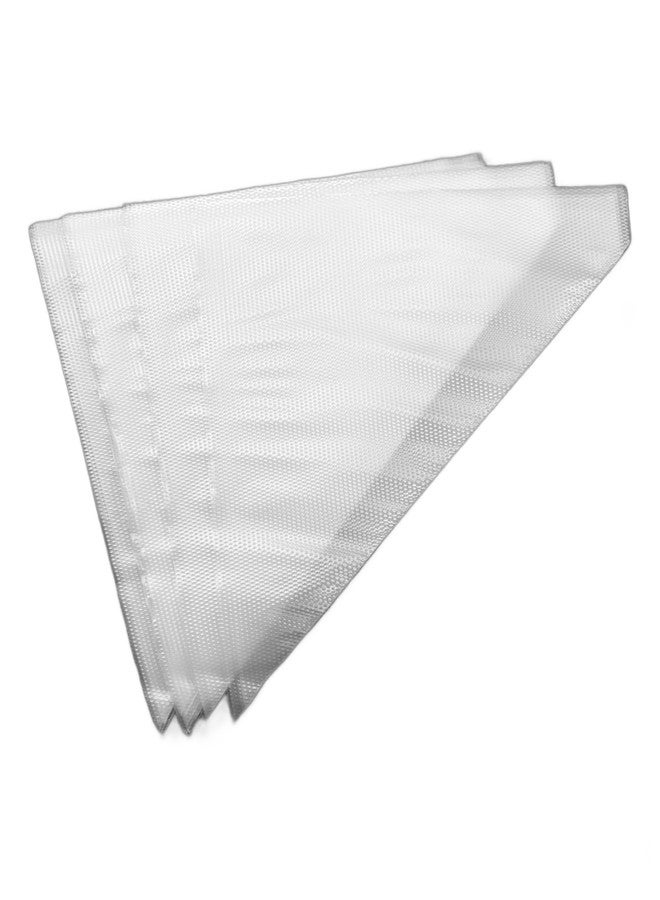 Baekence Polythene Icing Piping Bags Medium Silver(Pack of 300 pcs) - Image 2