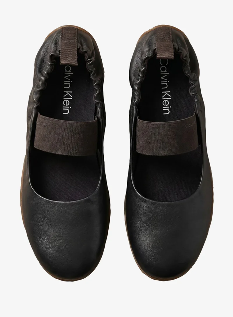 Calvin Klein  Leather Hybrid Ballet Trainers for Women | Best Price UAE