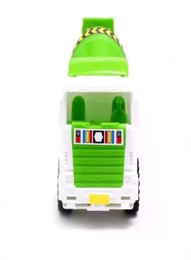 PRIMEFAIR Construction Vehicles for Kids Pretend Play Toy Trucks Push and Go Run Fast Mixer Tanker Toy for Kids (Cement Mixture-C03) - Image 3