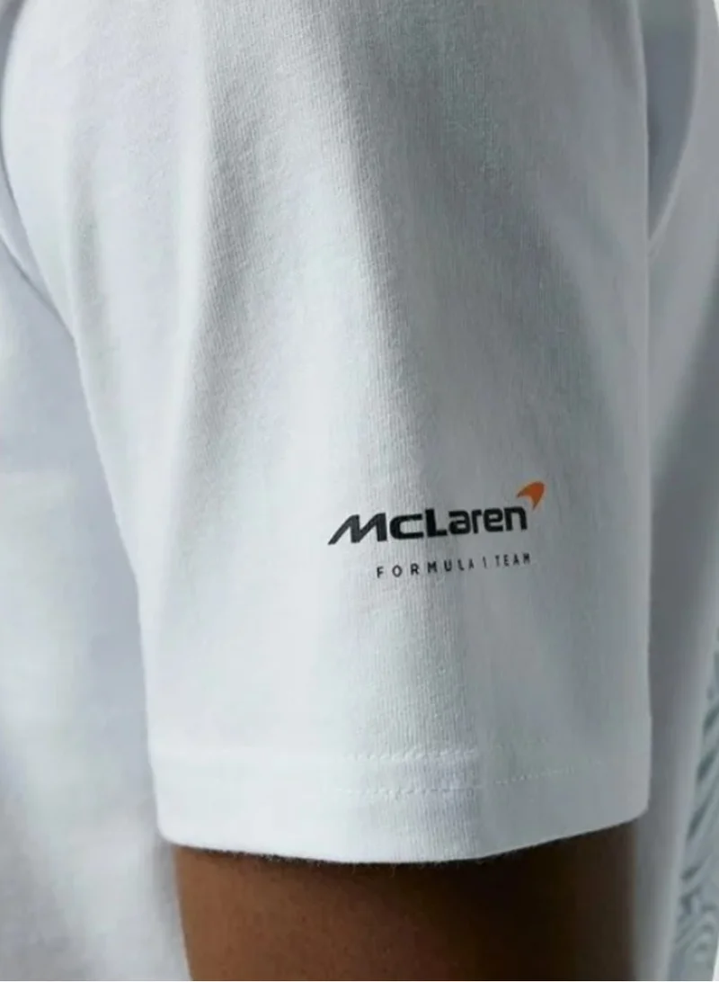 Mclaren White MCLAREN MENS MONACO GRAPHIC T-SHIRT for Men | Best Price UAE