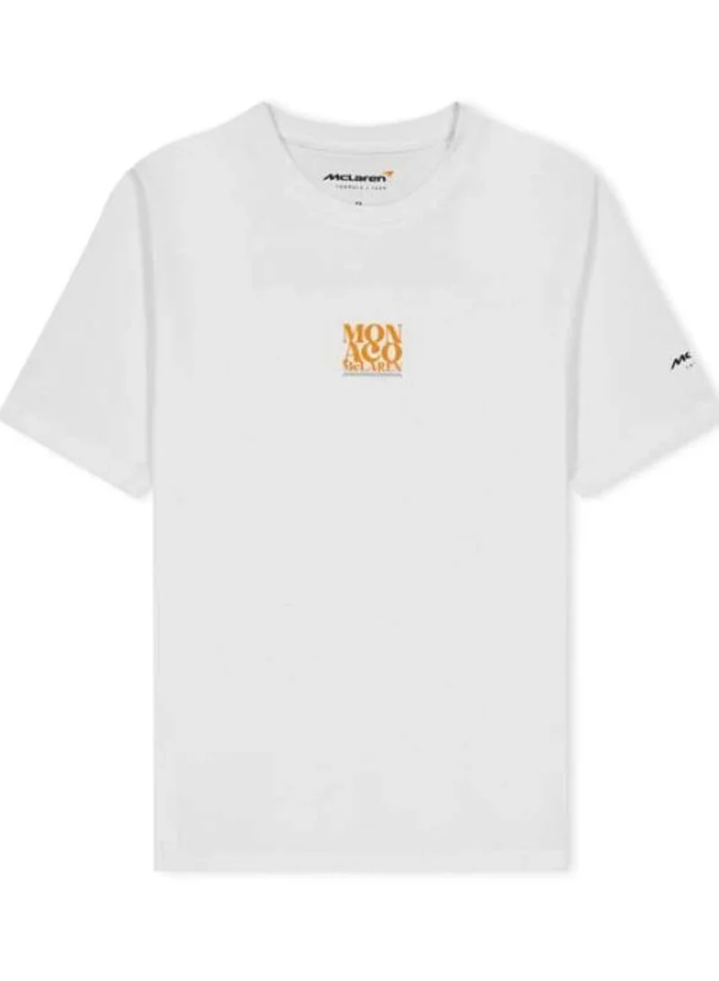 Mclaren White MCLAREN MENS MONACO GRAPHIC T-SHIRT for Men | Best Price UAE