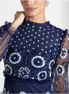 Frock and Frill Embellished Midi Dress  - Image 3