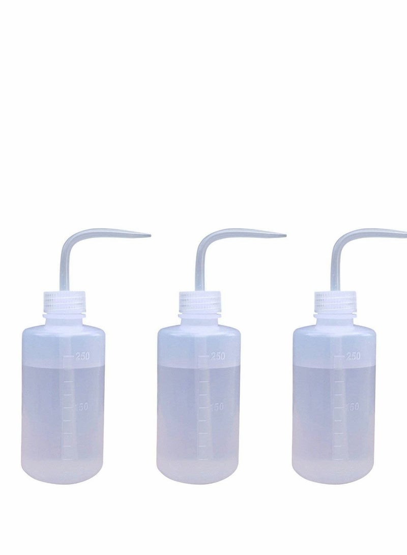 KASTWAVE Squeeze Washing Bottle, Succulent Watering Bottle, Plastic Wash Plant Bottle House Plant Bend Mouth Watering Can, 2 pack 250 ML  - Image 4