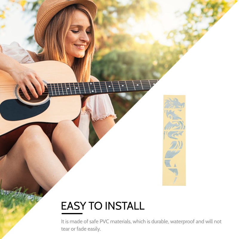 🎸 ملصق رقبة غيتار بنقشة لتخصيص الآلات الموسيقية من مادة في سي - Image 5