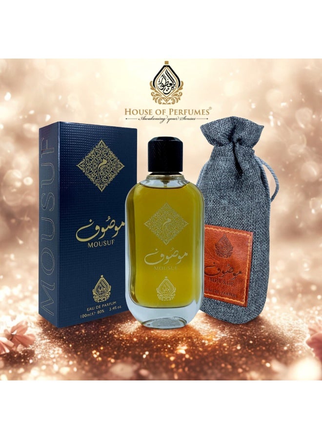 HOUSE OF PERFUMES MOUSUF BLACK HOUSE OF PERFUMES UNISEX EDP 100 ML - Image 1